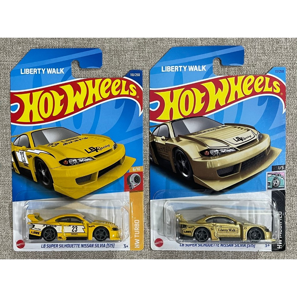 รถเหล็ก Hot Wheels LB Super Silhouette Nissan Silvia (S15) แพ๊ค JP