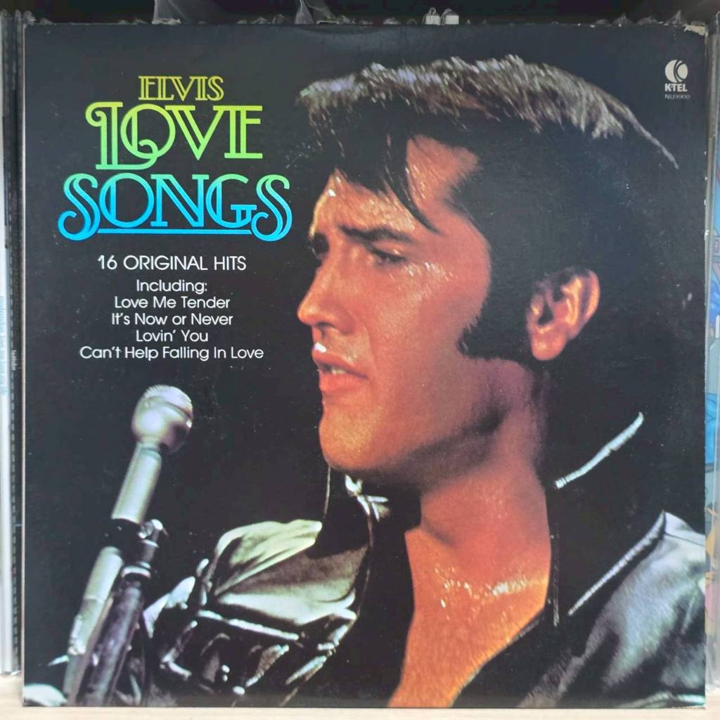 [ร้านค้าจัดส่งไว] แผ่นเสียง Elvis Presley ‎: Elvis Love Songs 16 Original Hits 1LP Vinyl 12"