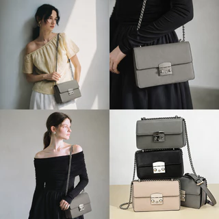 (**พร้อมจัดส่ง)🔥KULIMULA Luna Bag ไซส์ M (❗ไม่มีแบรนด์❗) กระเป๋าสะพายสายโซ่ กระเป๋าครอสบอดี้ สไตล์การออกแบบ Shoulder