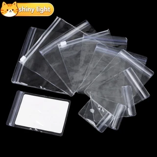 ถุงพลาสติกซิปล็อค PVC ใสหนาพิเศษ ปิดสนิท ใส่แหวน สร้อยคอ ลูกปัด อุปกรณ์DIY ของขวัญ
