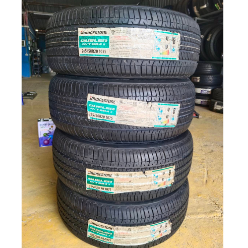 265/50-20 บริสโตน HT-684 ยางใหม่ปี23 เส้นละ2,950-