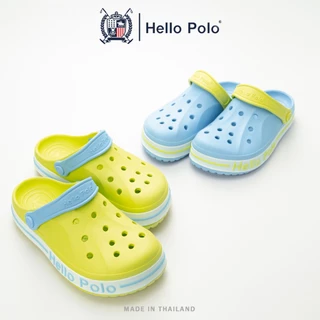 Hello Polo รองเท้าแตะผู้หญิง รองเท้าหัวโตแฟชั่น กันลื่นและทนทาน อ่อนนุ่ม วัสดุ EVA เหมาะกับฤดูร้อน รุ่น HP8065