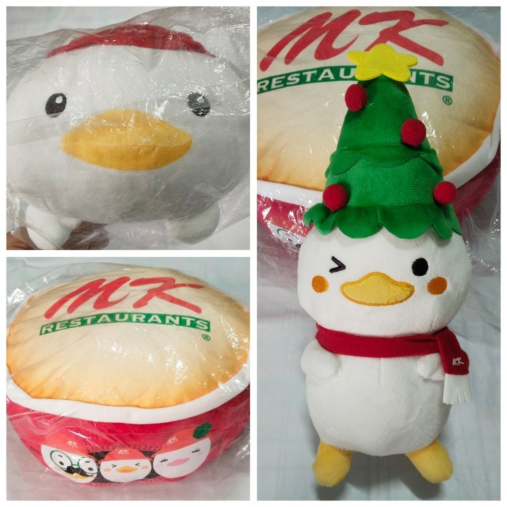 ตุ๊กตาน้องเป็ดของพรีเมี่ยมจากร้านอาหาร MK