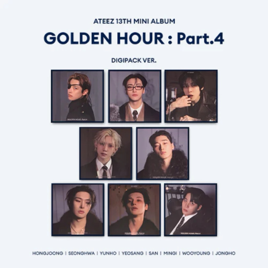 [พร้อมส่ง] อัลบั้ม GOLDEN HOUR : Part.4 (digipak)