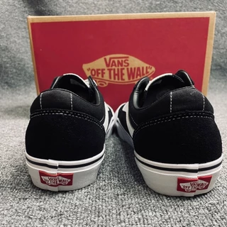 ✨ของแท้ 100%✨ Old Skool Black รองเท้าผ้าใบ ทรงคลาสสิค ใส่สบาย น้ำหนักเบา แมทช์ง่าย พร้อมส่ง