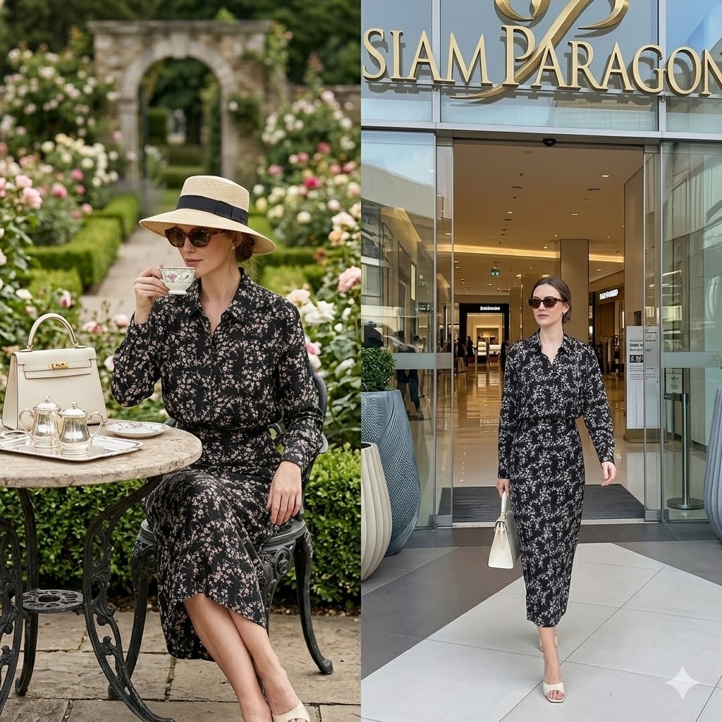 ชุดเซ็ท เสื้อ+กระโปรง ZARA ชุดเซตพรีเมียม Co-ord Set เสื้อแขนยาว & กระโปรง สไตล์ Minimalist Luxury