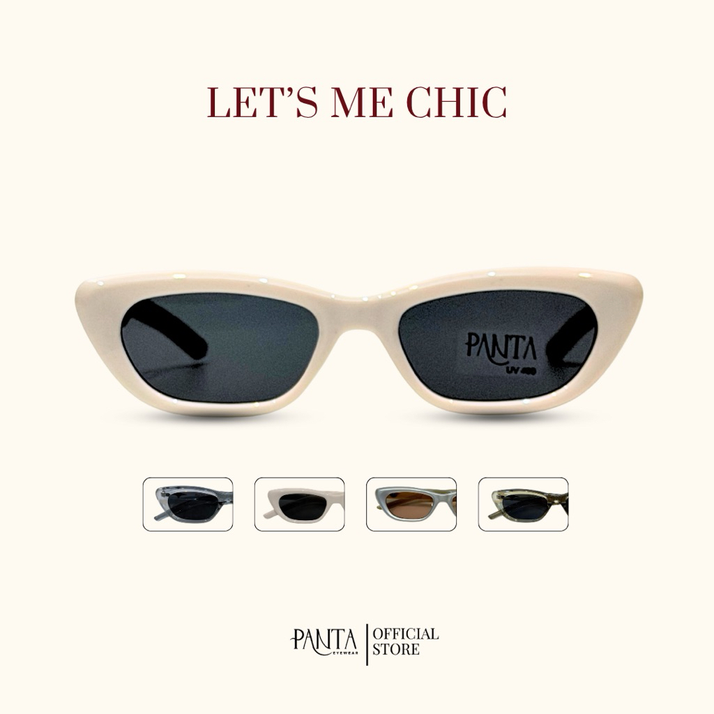 PANTA | (พร้อมซอง) LMC : Let's me chic แว่นกันแดด UV400