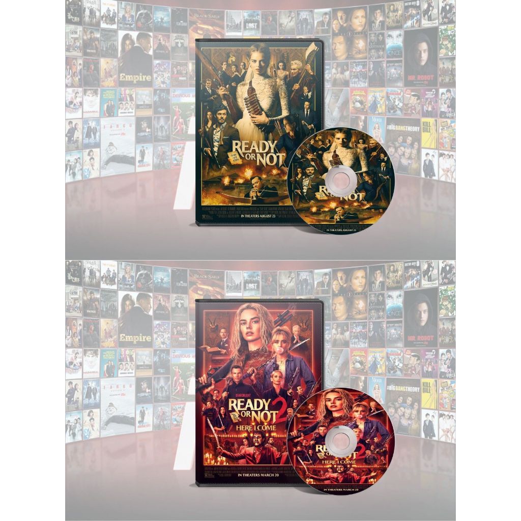 DVD Ready Or Not (2019) + DVD Ready Or Not 2 Here I Come (2026)