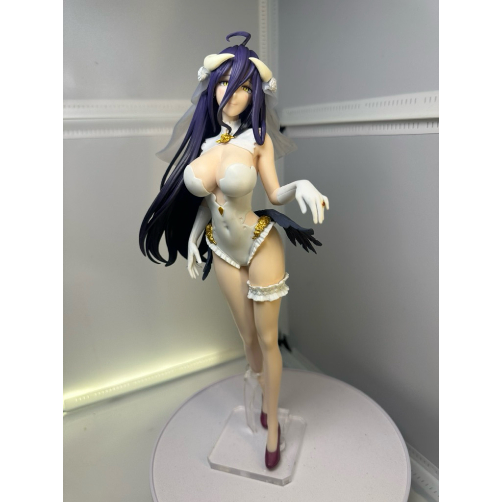 [Figureมือ2] อัลเบโด้ (Albedo) ของแท้ (Lot 🇯🇵) Overlord Glitter & Glamours Albedo (Wedding Ver.)