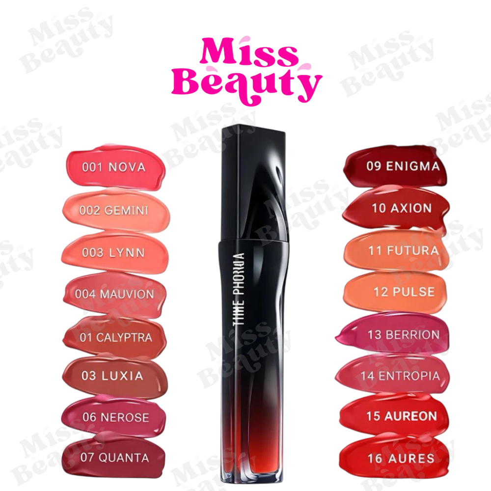 Time Phoria Stellar Dust Lip Stain ไทม์ฟอเรีย สเตลล่าร์ ดัส ลิป สเตน ลิปกลอส ลิปสเตน สีคมชัด กันน้ำ 