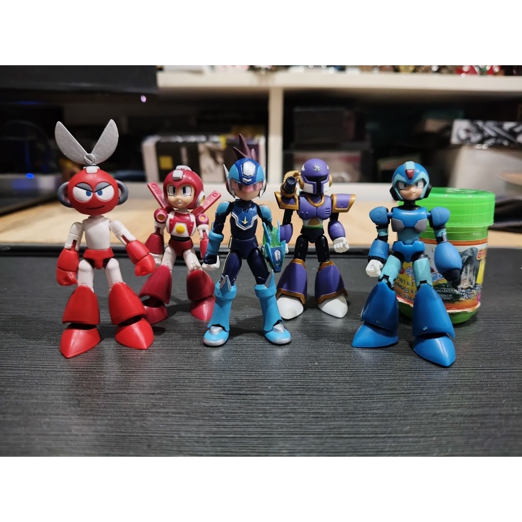 [มือ2/ประกอบแล้ว] 66 Action Dash Rockman 2 ครบเซ็ต