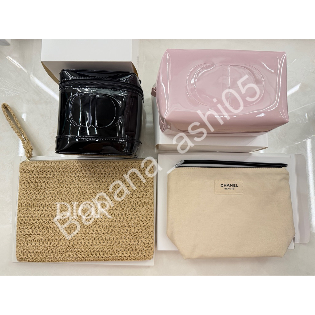 กระเป๋าเครื่องสำอางค์/ของแถมอื่นๆ จาก Dior/Chanel ของแท้ออกจากShop แม่ค้าทำยอดเองน้า
