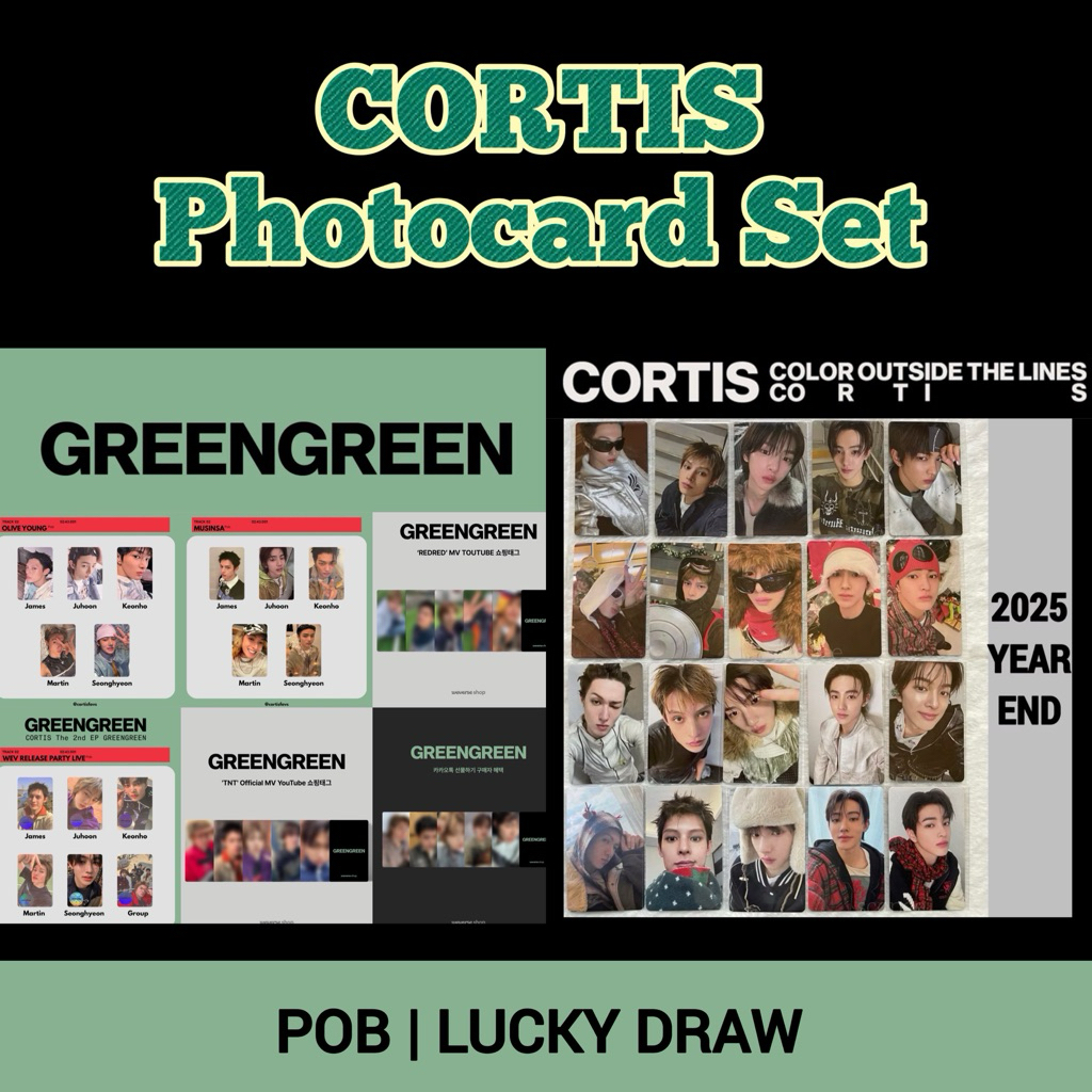 รวมเซ็ตการ์ด CORTIS [ COTL & GG ]