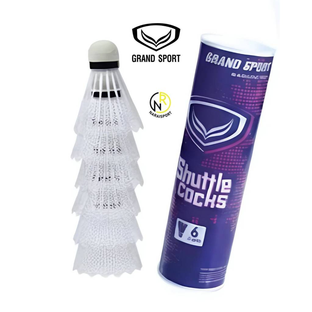 **GRAND SPORT  ของแท้100% *** ลูกขนไก่จุ๊กก๊อก ลูกขนไก่จุกโฟม ลูกขนไก่พลาสติก 372945 372944 372946