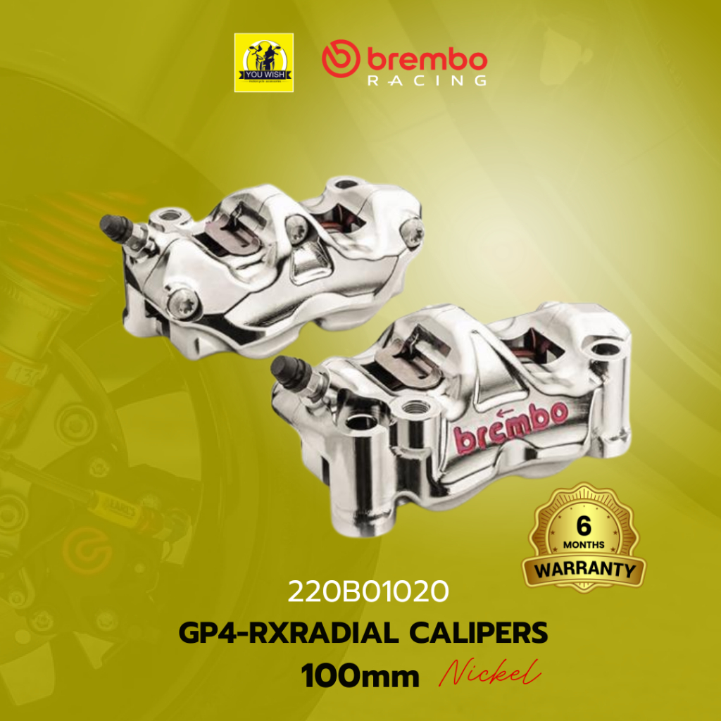 BREMBO RACING 100 MM GP4-RX CNC RADIAL CALIPERS KIT