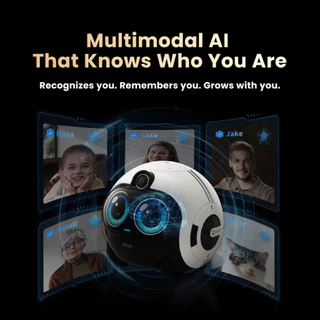 Enabot หุ่นยนต์กล้องอัจฉริยะ EBO MAX FamilyBot มาพร้อมระบบ AI อัจฉริยะที่ มองเห็น ฟัง เข้าใจ และโต้ตอบ ได้แบบเรียลไทม์