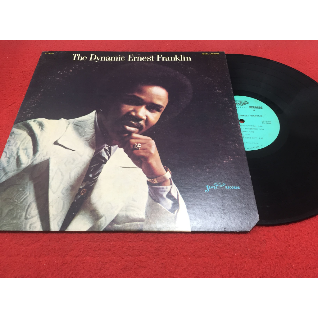 The Dynamic Ernest Franklin - Ernest Franklin ขนาด 12 นิ้ว LP ร้าน PinHaiMusic B153
