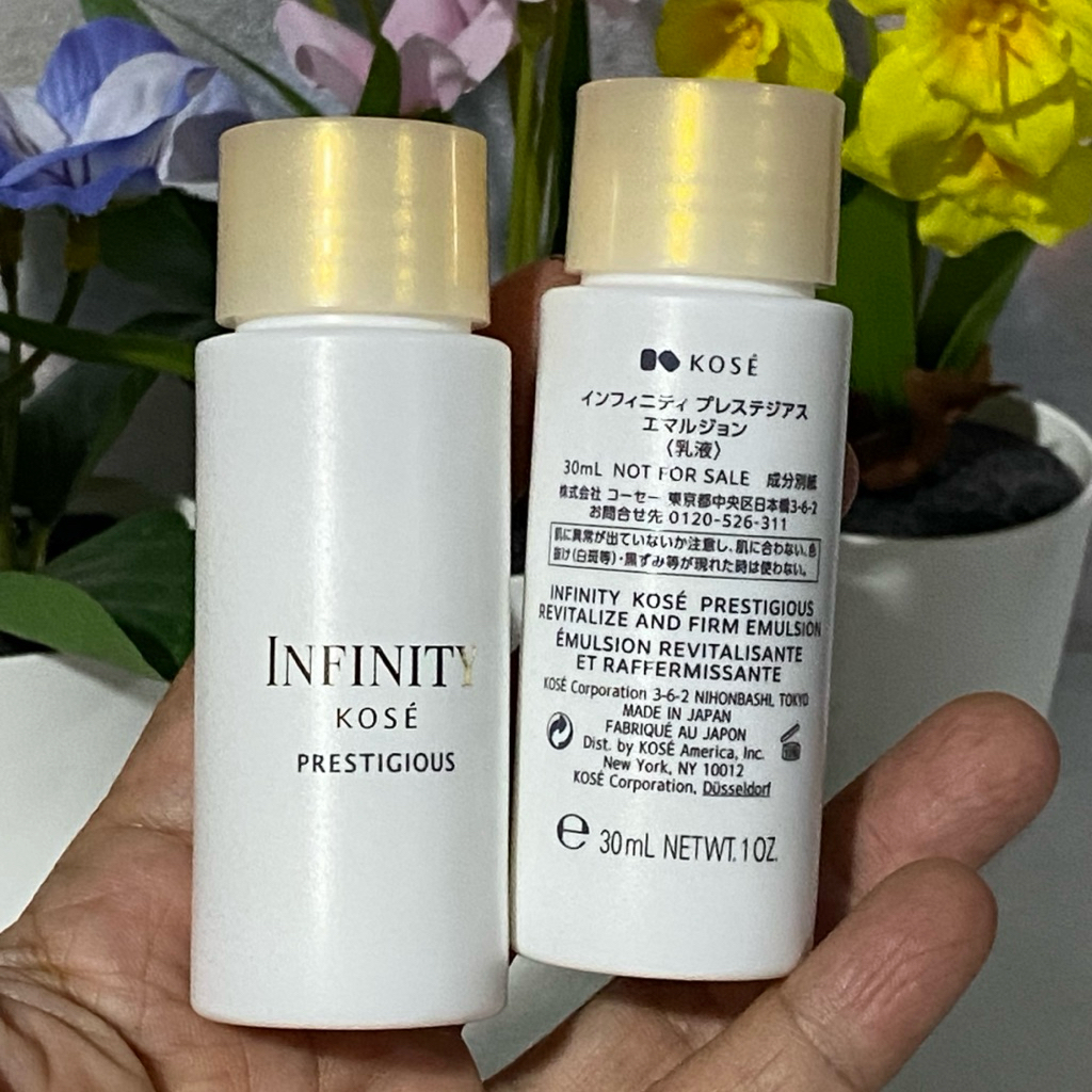 แยกจากเซตป้ายไทย ผลิต2025 บำรุงผิวหน้า โคเซ่ Infinity Prestigious Firm Emulsion 30 ml