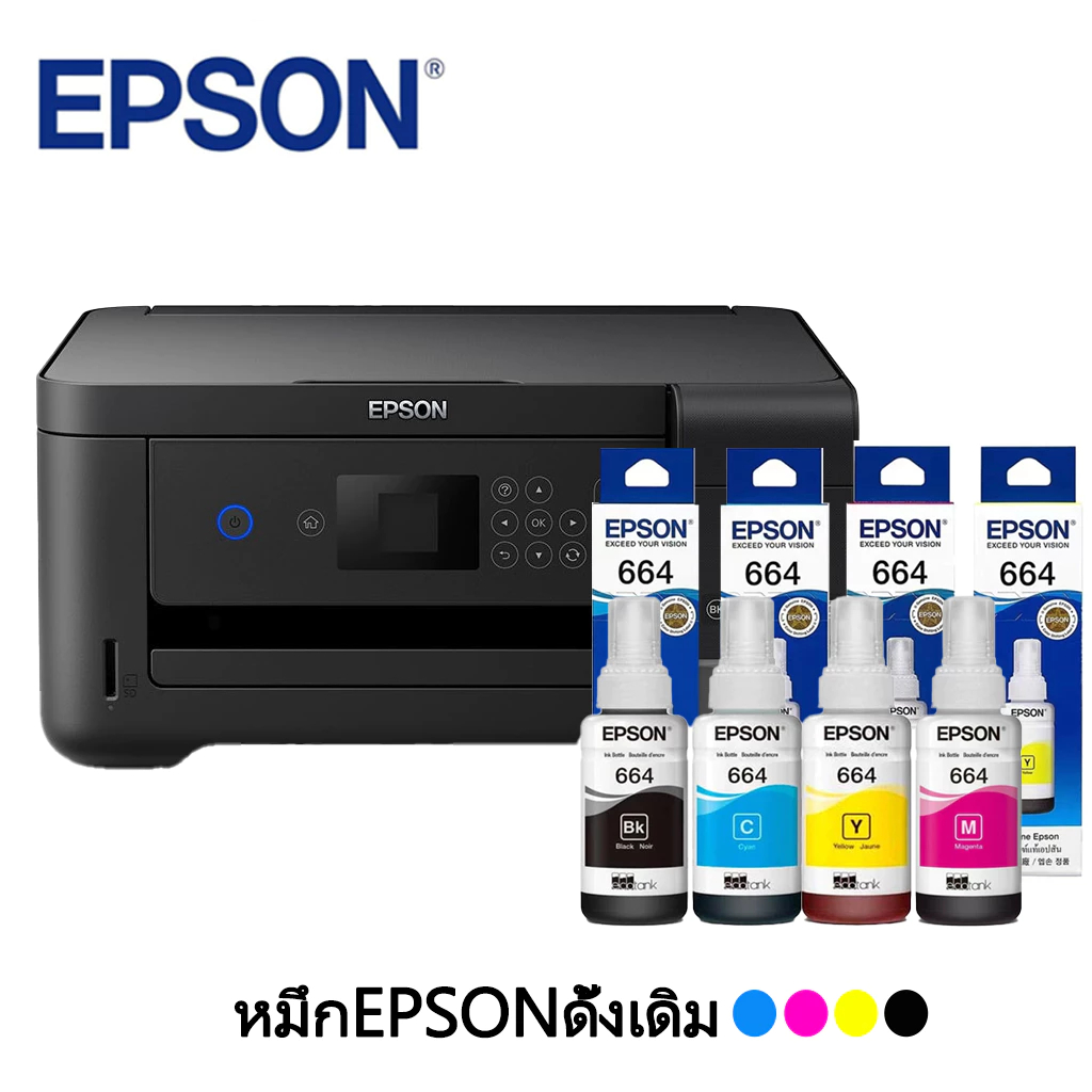 หมึกแท้ Original Epson T664 มีกล่อง For Epson L100/ 110/ รูปที่ 6