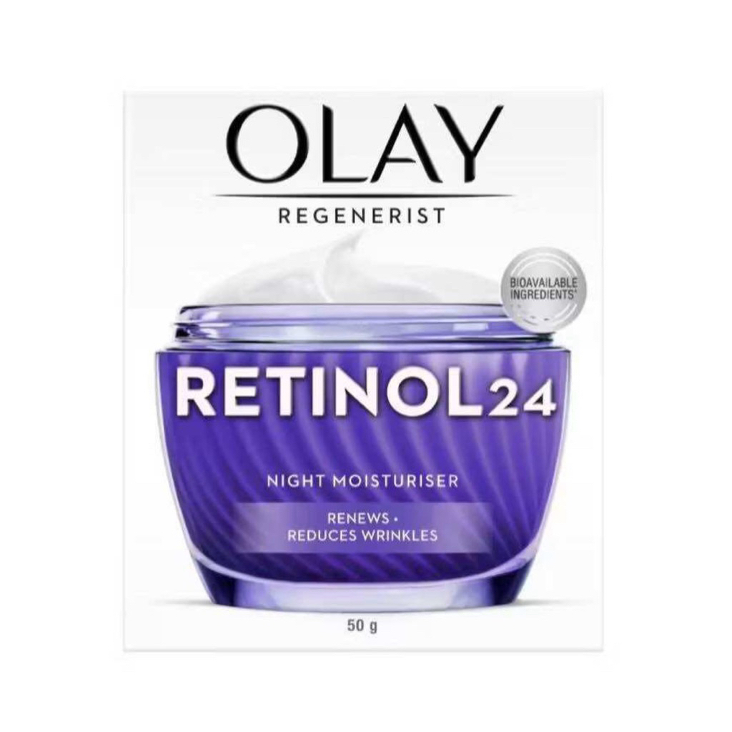 Olay Regenerist Retinol 24 Night Moisturizer โอเลย์ รีเจนเนอรีส เรตินอล 24