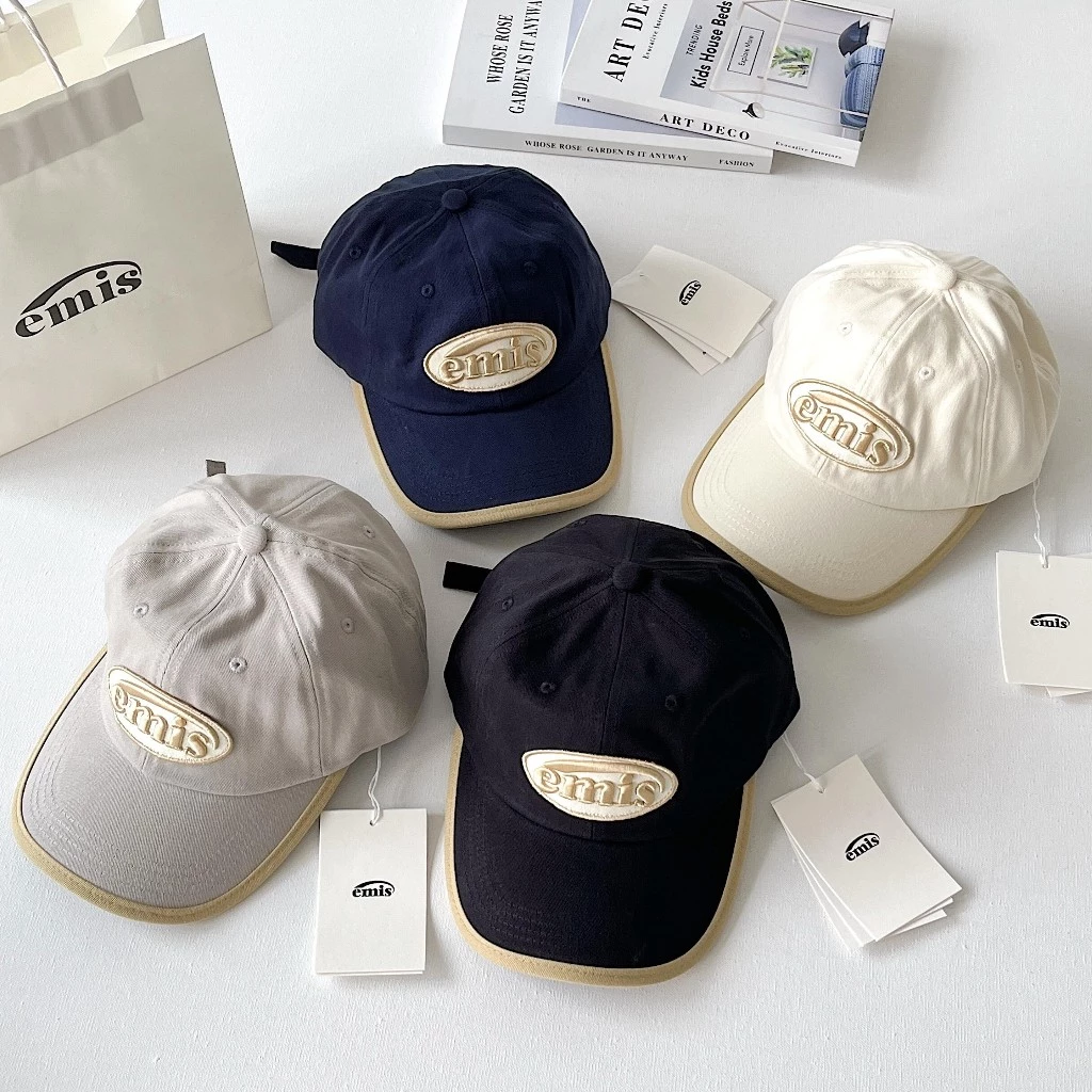 หมวกแก๊ป EMS099 Cap เนื้อผ้าลูกฟูก หรืออผ้าคอร์ดูรอย มี7สี งานปัก ใส่ได้ทุกเพศทุกวัย งานคุณภาพดี 100% Unisex Cap fashios