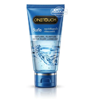 onetouch gel 75ml เจลหล่อลื่น วันทัช สูตรน้ำ กลิ่นสตรอเบอรี่ กลิ่นธรรมชาติ กลิ่นช๊อคโกแลต 75 มล