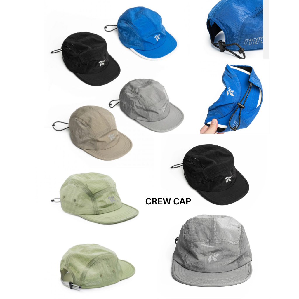 RNRN CREW Ripstop หมวกวิ่ง น้ำหนักเบา 40g รุ่นสะท้อนแสง