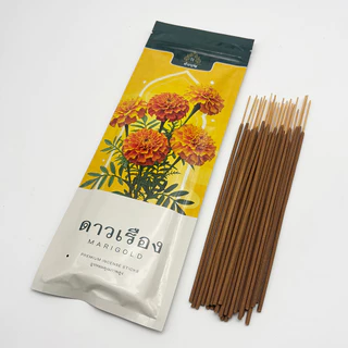 ต้นบุญ ธูปหอม 12 กลิ่น นำเข้าจากอินเดีย หอมมาก แบบซองซิป ประหยัด Incense Sticks Zipper Pack