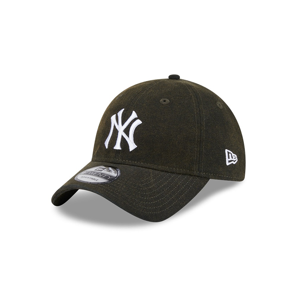 หมวกแก๊ป New Era รุ่น New York Yankees Vintage Canvas Wash Black 9Twenty Cap