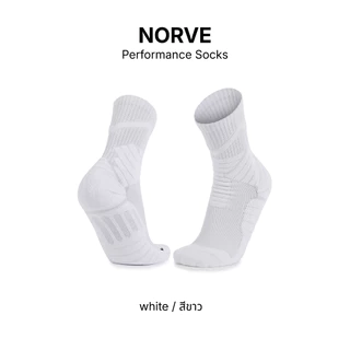 ถุงเท้าสปอร์ต Sport Performance Socks ผ้านุ่ม ยืดหยุ่น รองรับแรงกระแทก ซัพพอร์ตทุกการเคลื่อนไหว