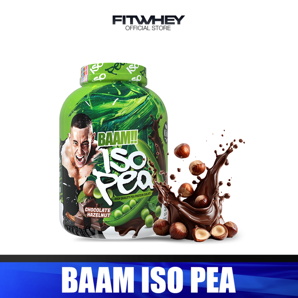 BAAM ISO - PEA (5 LB) โปรตีนจากถั่วลันเตาโปรตีน 31g เหมาะกับคนที่แพ้นมหรือไม่กินถั่วเหลือง