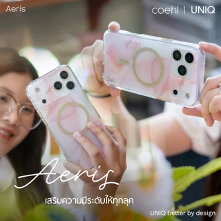 Coehl Aeris by UNIQ เคสไอโฟน สำหรับ iPhone 17/17 Air/17 Pro/17 Pro Max (วงแหวน MagClick™) เคสโทรศัพท์