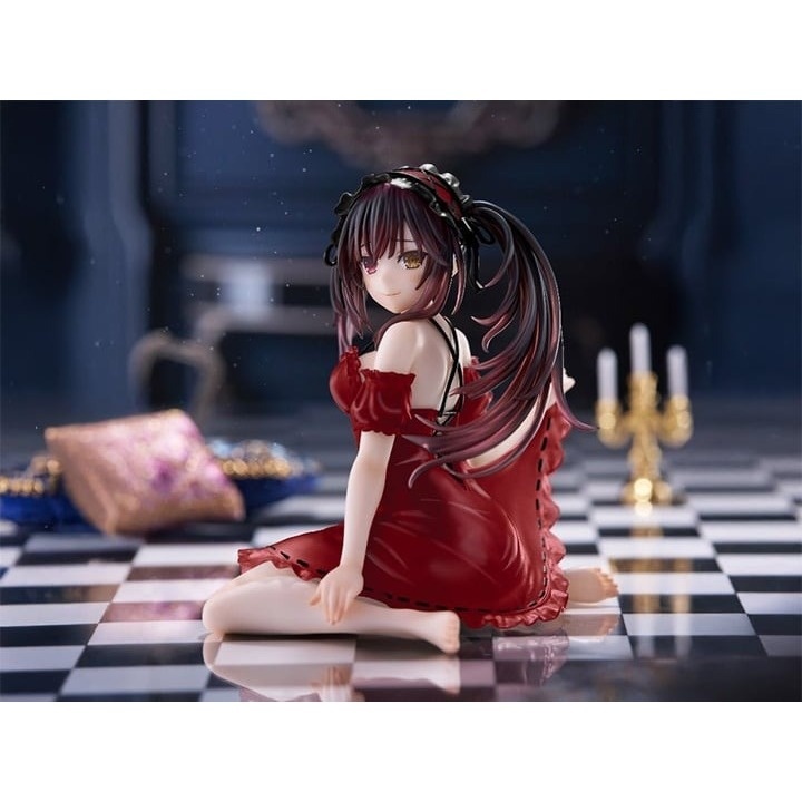 พร้อมส่ง/โมเดลคุรุมิ Date A Live  Desktop Cute Kurumi Tokisaki (Nightwear Ver.) Figure มือ1 ฟิกเกอร์แท้จากญี่ปุ่น