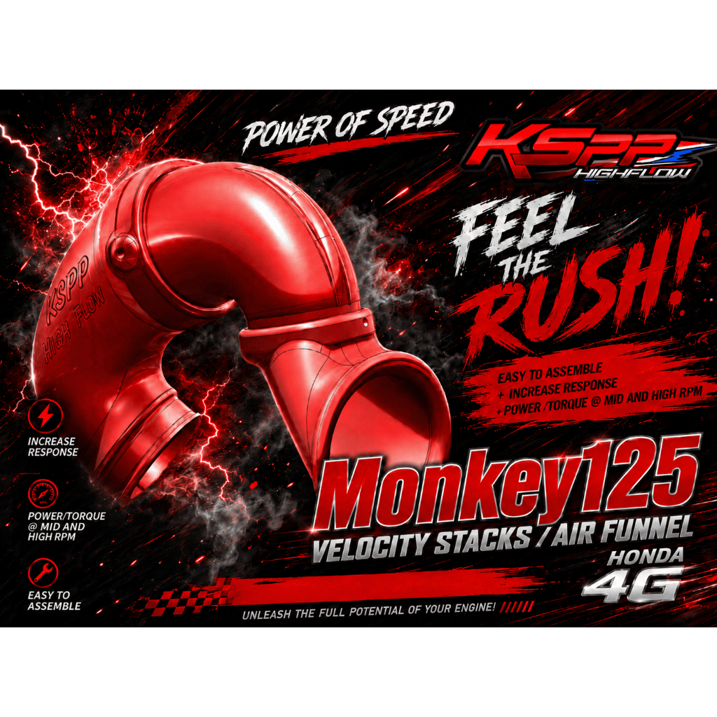 Monkey125  4G/ ท่อกรอง Monkey125 (ตรงรุ่น) 4G_KSPP