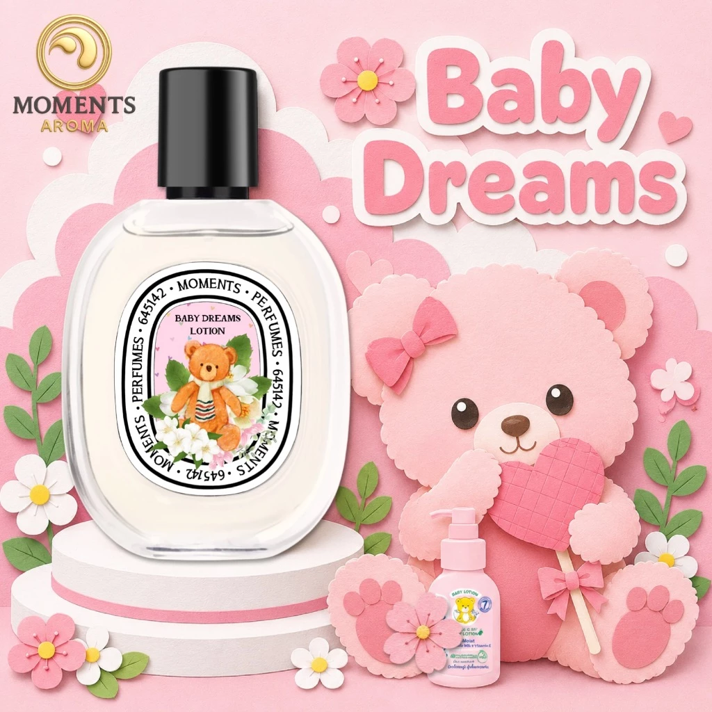 [MA-789] Moments Aroma น้ำหอมกลิ่น เบบี้ดรีม หอมนุ่มละมุนแบบโลชั่นเด็ก