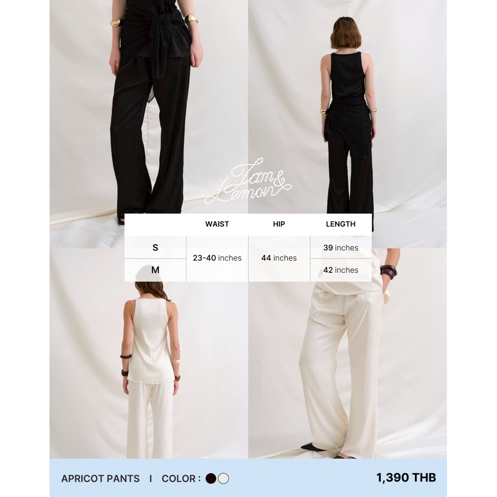 JAM&LEMON - Apricot Pants