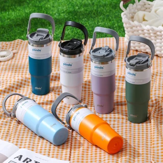 แก้วเก็บความเย็น 900ML สแตนเลสแท้ รับประกันไอน้ำไม่เกาะแก้ว ขนาด 30ออนซ์ เก็บเย็น-ร้อนได้นาน สินค้าจริง รูปสุดท้าย