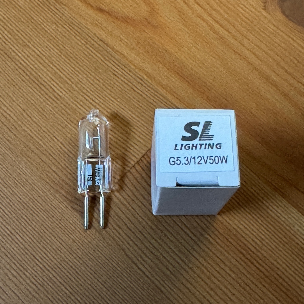SL Lighting หลอดไฟแคปซูล G5.3 50W 12V / หลอดฮาโลเจน หลอดแคปซูล Capsule G5.3