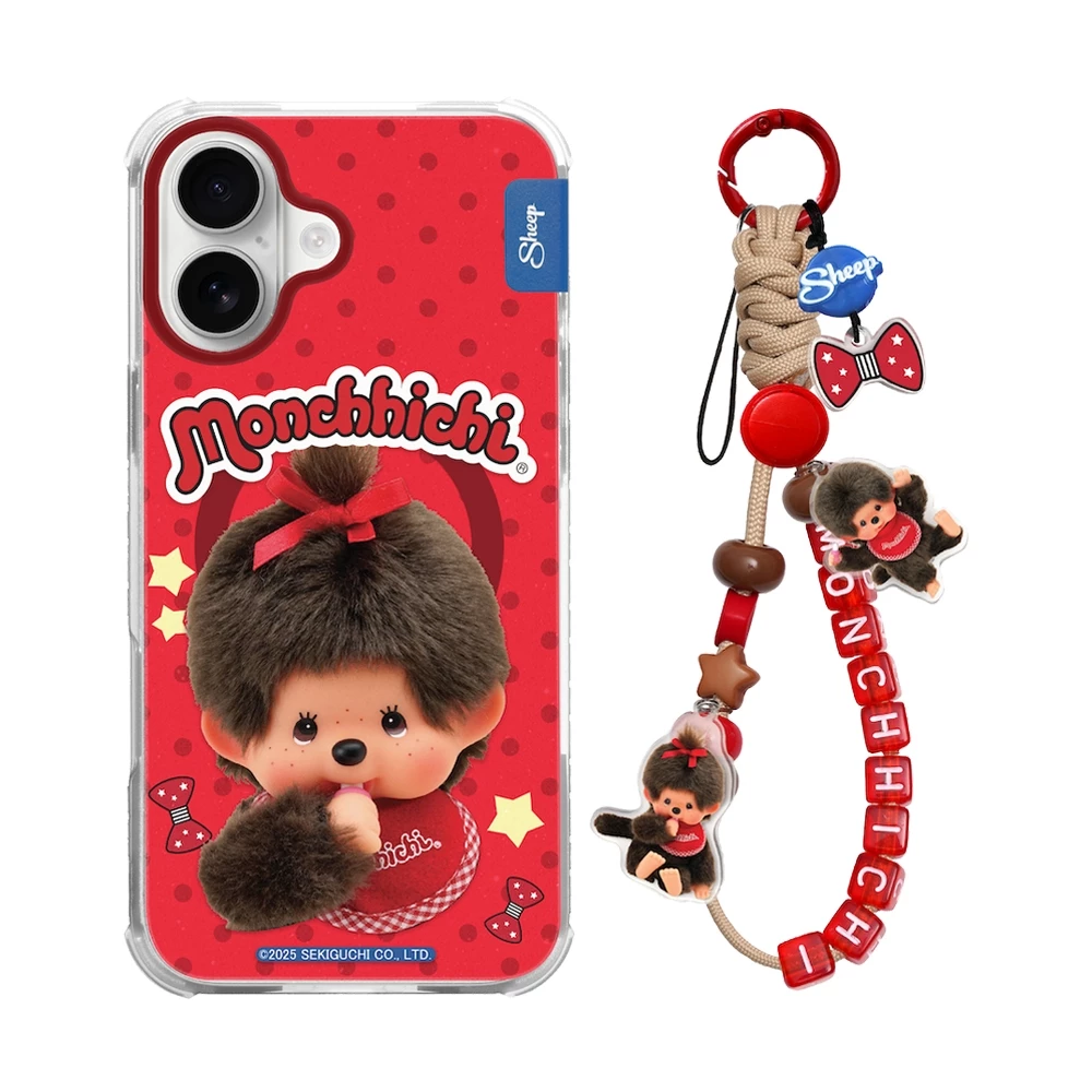 Sheep x Monchhichi เคสสำหรับ iPhone 17 | 17e | Air | 17 Pro | 17 Pro Max thumbnail 5