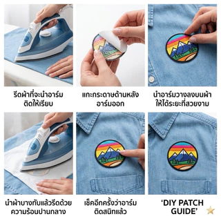 (ผ้าไม่ขึ้นขน)ป้ายชื่อลูกเสือ-เนตรนารี ป้ายชื่อยุวกาชาด ป้ายชื่อนักเรียน