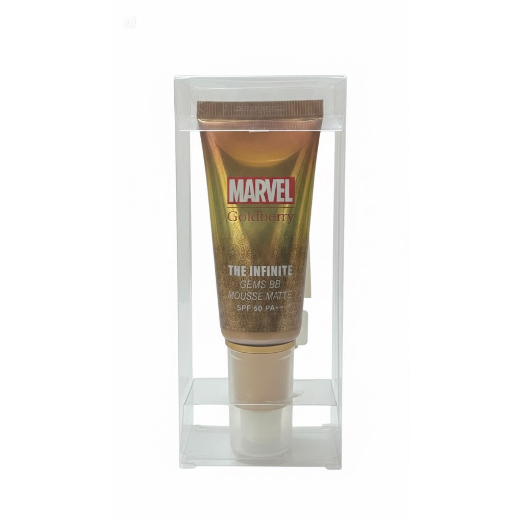 The Infinite Gems BB Mousse Matte spf50pa+++ บีบีมูสผสมกันแดดยุสตาร์ สี 02