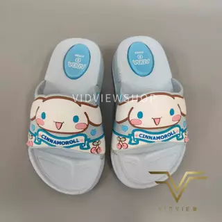 VIDVIEW มีส่งด่วน รองเท้าแตะเด็ก Adda 31K5A Cinnamoroll ไซส์ 25-35 สำหรับเด็กหญิง