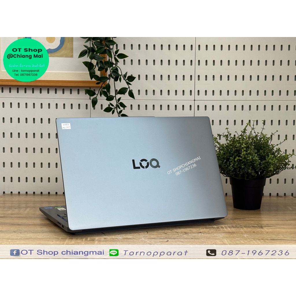 LENOVO LOQ 15IAX9E 83LK002NTA (RAM 16 RTX 3050) ขาย 19,900 บาท