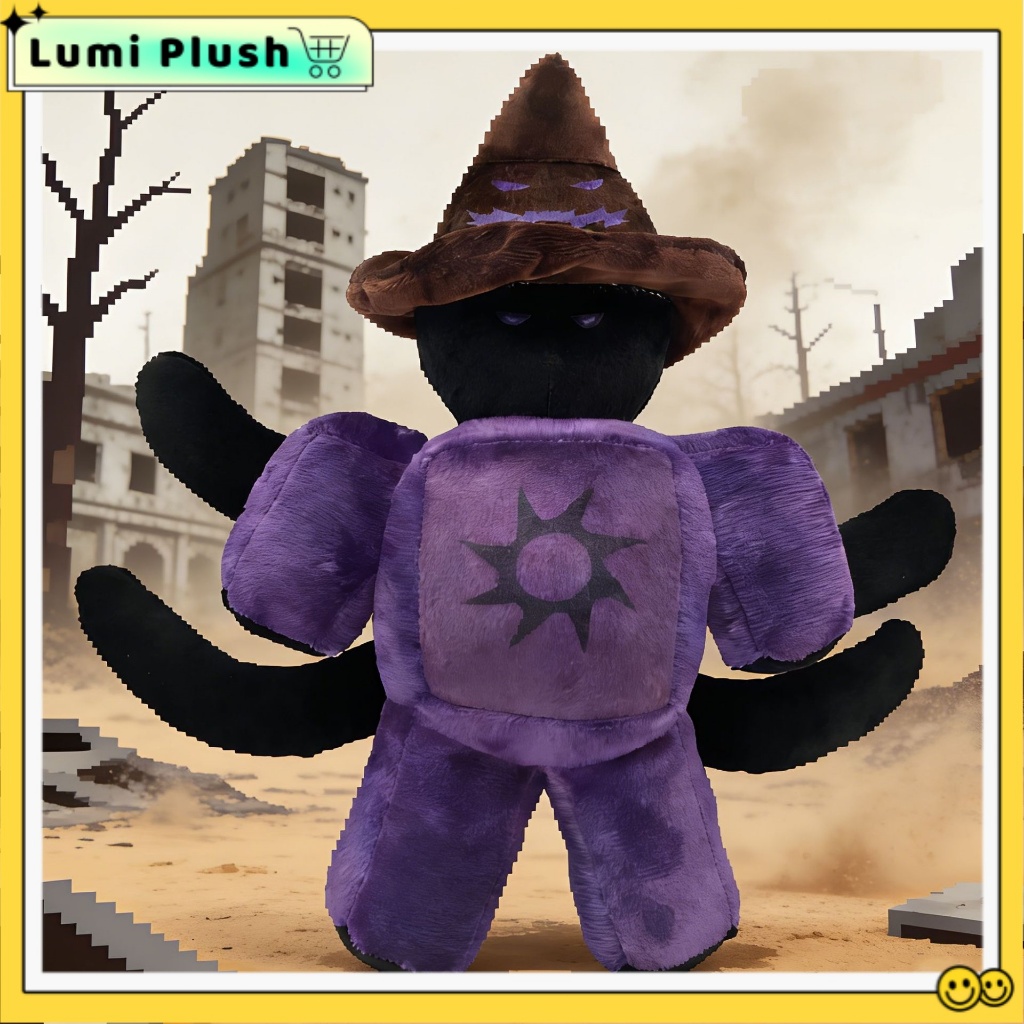 Roblox New Arrival Forsaken Gubby ตุ๊กตาผ้า นุ่ม NOLI พ่อมด ตัวละคร สีม่วง Plush Doll ของเล่นสะสม