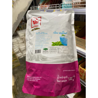 หัวผงกลิ่นบลูมิ้นท์ ตรา Red Leaf 1 กก. ผงบลูมิ้นท์ หอมเย็น สดชื่น สำหรับเครื่องดื่ม เบเกอรี่ และขนม