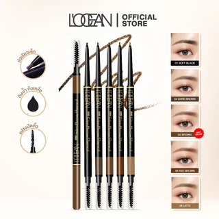 L’OCEAN EYEBROW SLIM PENCIL ดินสอเขียนคิ้วหัวเรียวเล็ก 1 mm.