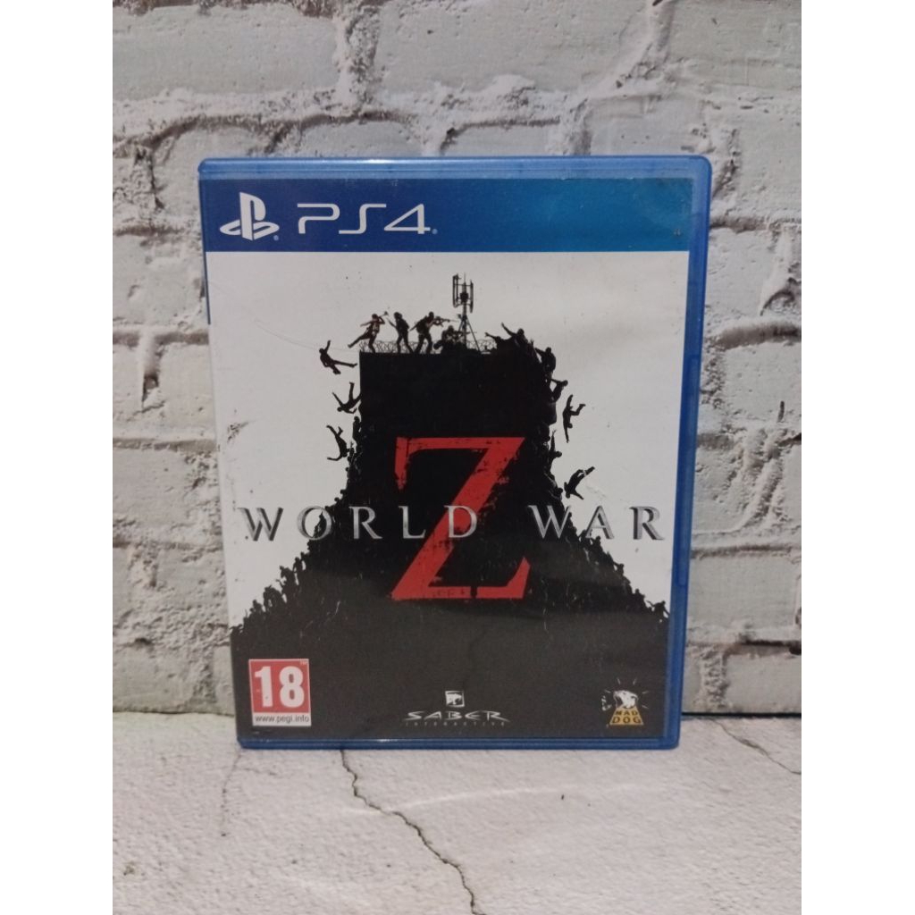 แผ่นเกมส์ PS4 WORLD WAR Z มือสอง โซน 2 ภาษาอังกฤษ