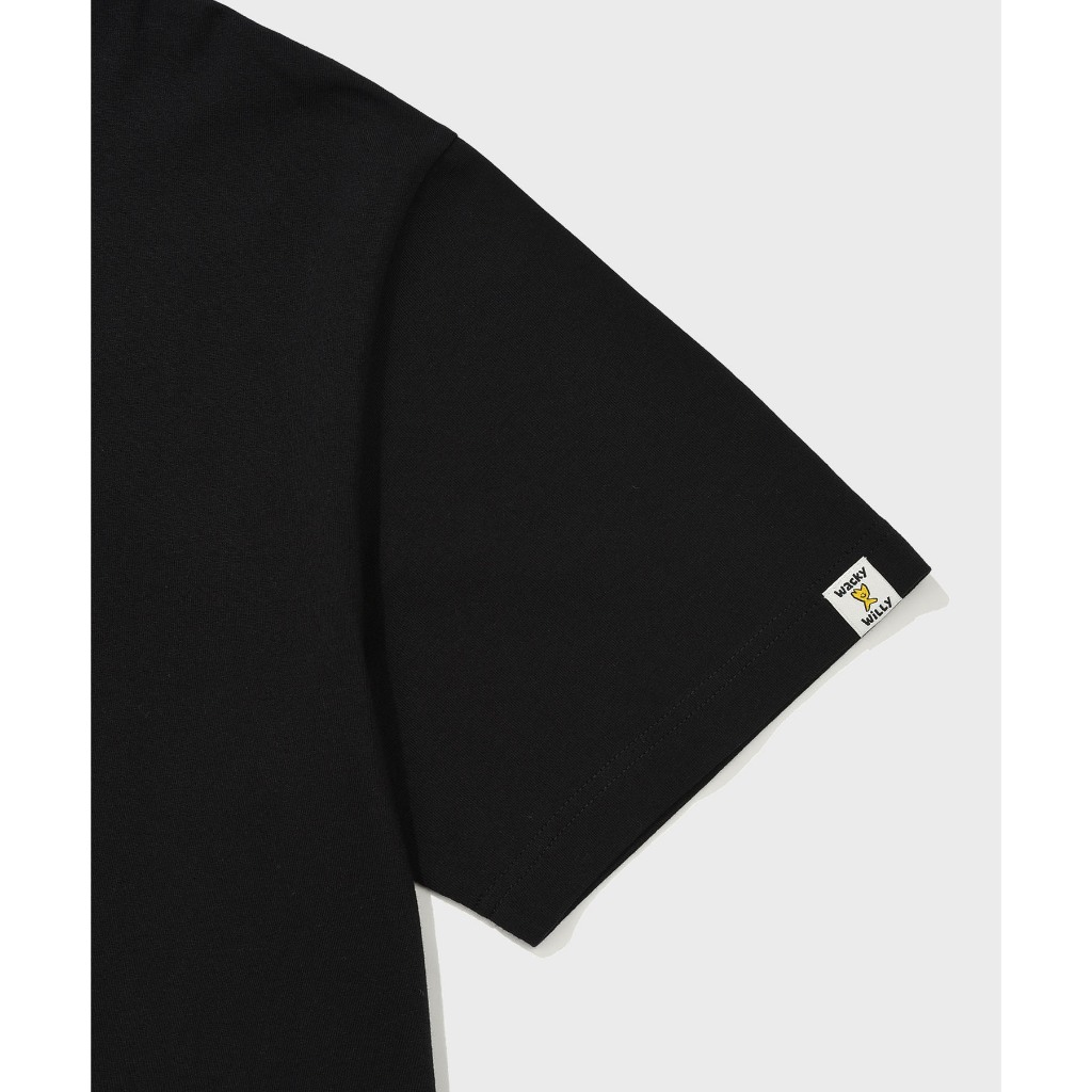 WACKY WILLY เสื้อยืดรุ่น 8-Cut Graphic Short Sleeve T-Shirt Black (80121SCGSSU_S6BKXX) — صورة 6