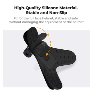K&F CONCEPT ขายึดหมวกกันน็อค Helmet Chin Strap stand mount สําหรับ GoPro DJI Action 4/5 Pro Insta360