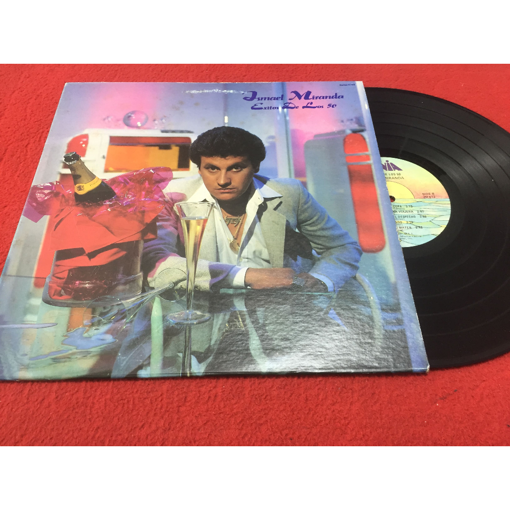 Ismael Miranda Exitos De Los 50 ขนาด 12 นิ้ว LP ร้าน PinHaiMusic B156